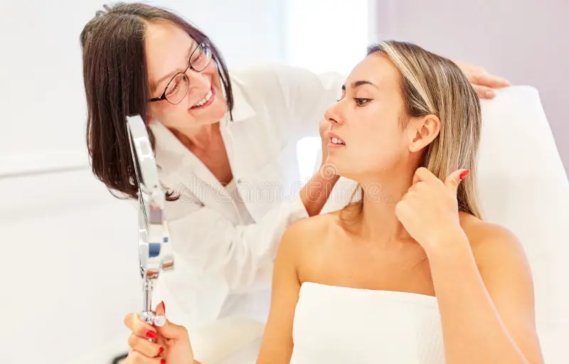 Hair treatment consultation